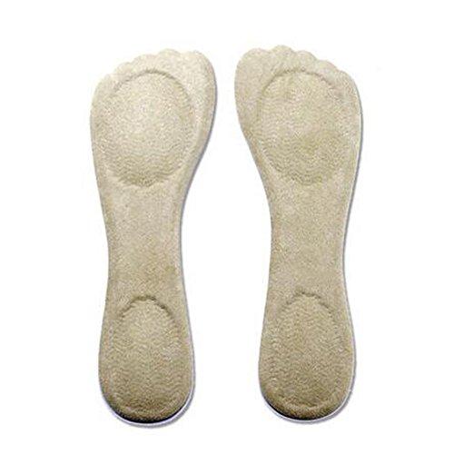 Bringsine Bringsine Velvety Insole Gel Shoe Insoles for Women High Heels Provide Heel Pain Relief, Comfortable Heel Inserts, Plantar Fasciitis, Heel Spurs, 3/4 Pain Relief Insoles Shoe Pads