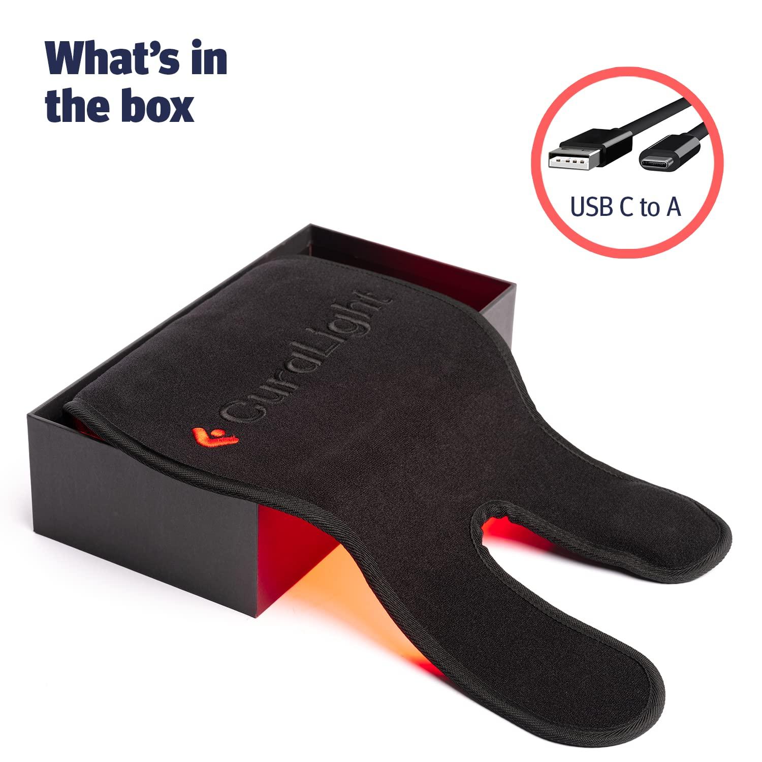 CURALIGHT CURALIGHT Red Light Therapy for Joints - LED Infrared and Red Light Therapy Belt for Joint, Knee and Elbow. Pain Reliever Red Light Joint Therapy Equipped. Rechargeable with Powerful LEDs 660nm 850nm