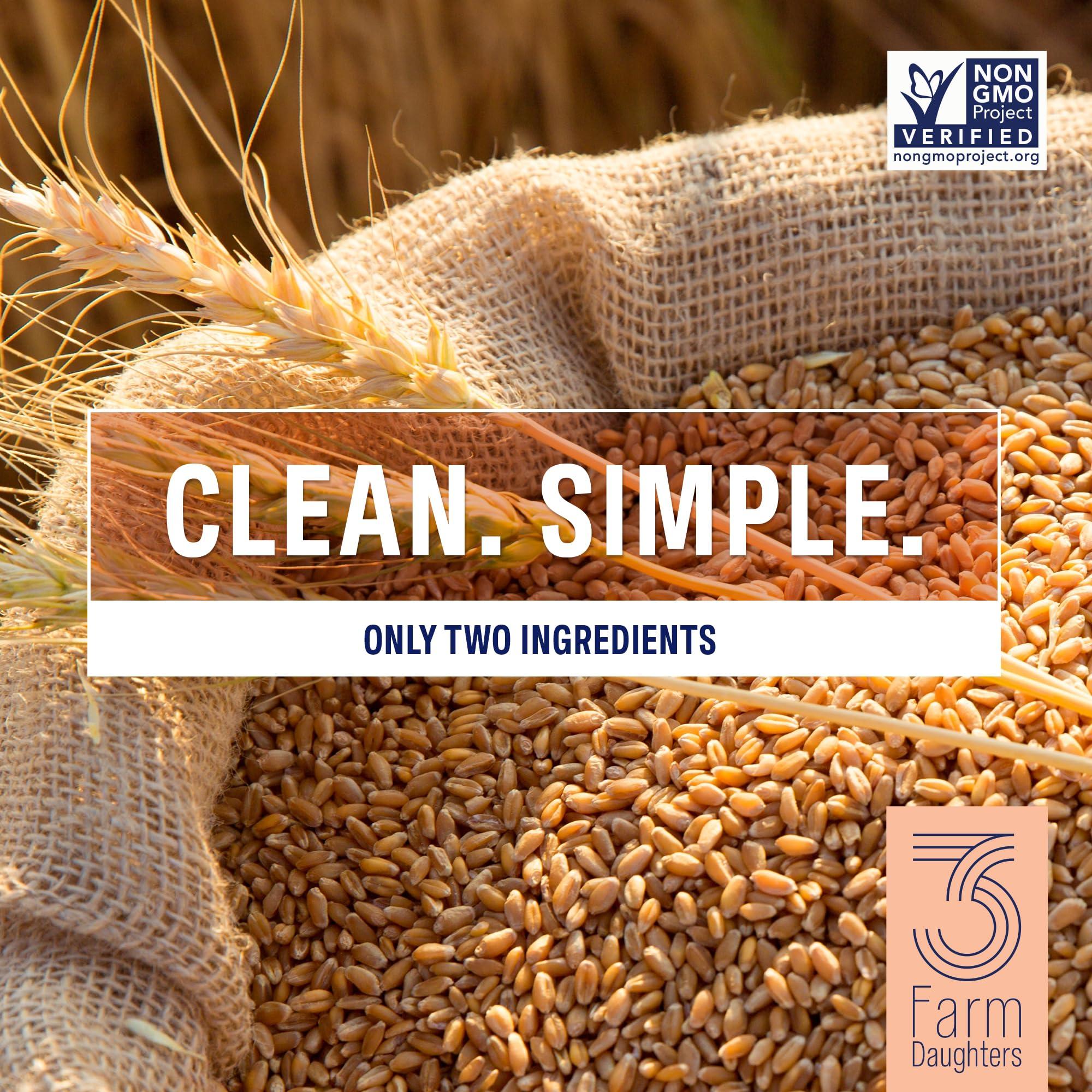 Three Farm Daughters Three Farm Daughters High Fiber Pasta Cavatappi Pack, Low GI, Non GMO Cavatappi Pasta Noodles, Low Net Carb, Made in the USA, 12 oz. (8 Pack)