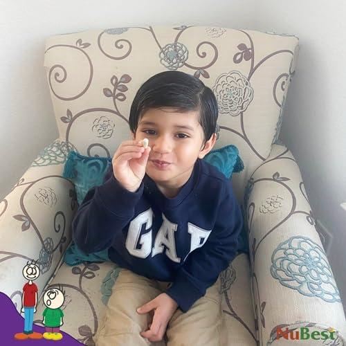 NuBest NuBest Tall - Powerful Formula for Strong Bones, Immunity & Healthy Development with Calcium, Collagen & Herbs - for Children (5+) & Teens Who Don’t Drink Milk Daily - 2 Pack | 2 Months Supply