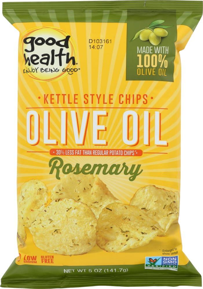 Good Health Good Health Rosemary Olive Oil Potato Chips, 5 oz