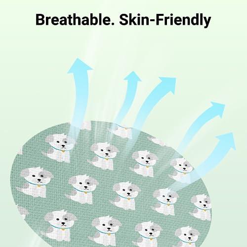 KOVOQ Kovoq Freestyle Libre 3 Sensor Adhesive Patches,Patterned Sensor Tape Protector,CGM Tape,16 pcs Colorful,Waterproof & Sweatproof,Sensor Covers for Kids Women Men,Sensor Tape,Animal