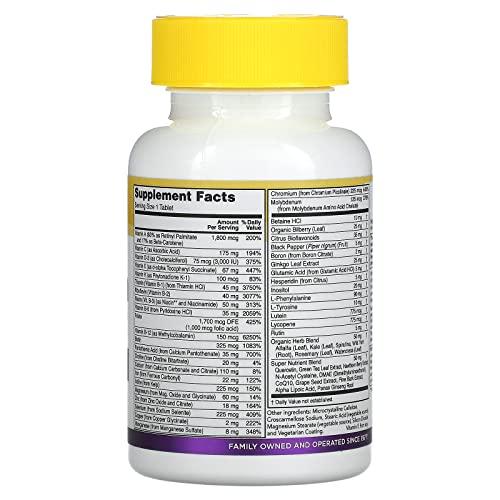 SuperNutrition SuperNutrition SimplyOne Multi-Vitamin for Women 50+, 90 Count (Pack of 1)