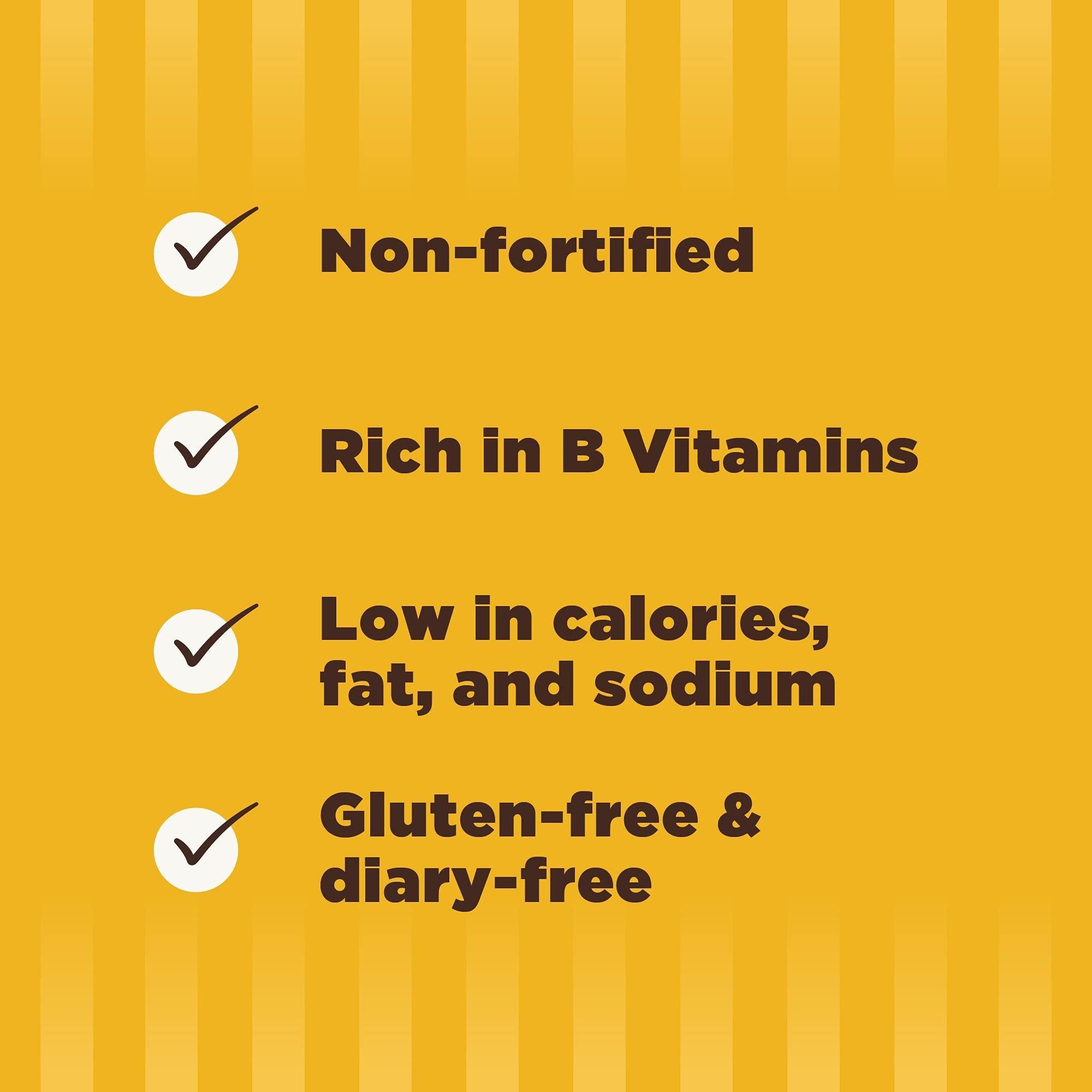 Sari Foods Co Non Fortified Nutritional Yeast Flakes, Whole Foods Based Protein Powder, Vegan, Gluten Free, Vitamins B, Beta-glucans, and All 18 Amino Acids (24 oz.)