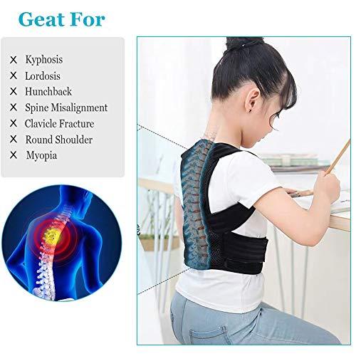Lexniush Lexniush Professional Posture Corrector for Kids and Teens, Effective Upper Back Posture Brace for Teenagers Boys Girls Spinal Support to Improves Slouch, Prevent Humpback, Relieve Back Pain