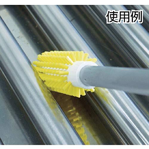 Vikan Vikan 5380-103-3 Stiff Tube Brush, Polyester, 3-7/8" x 6-1/2" OAL, Blue