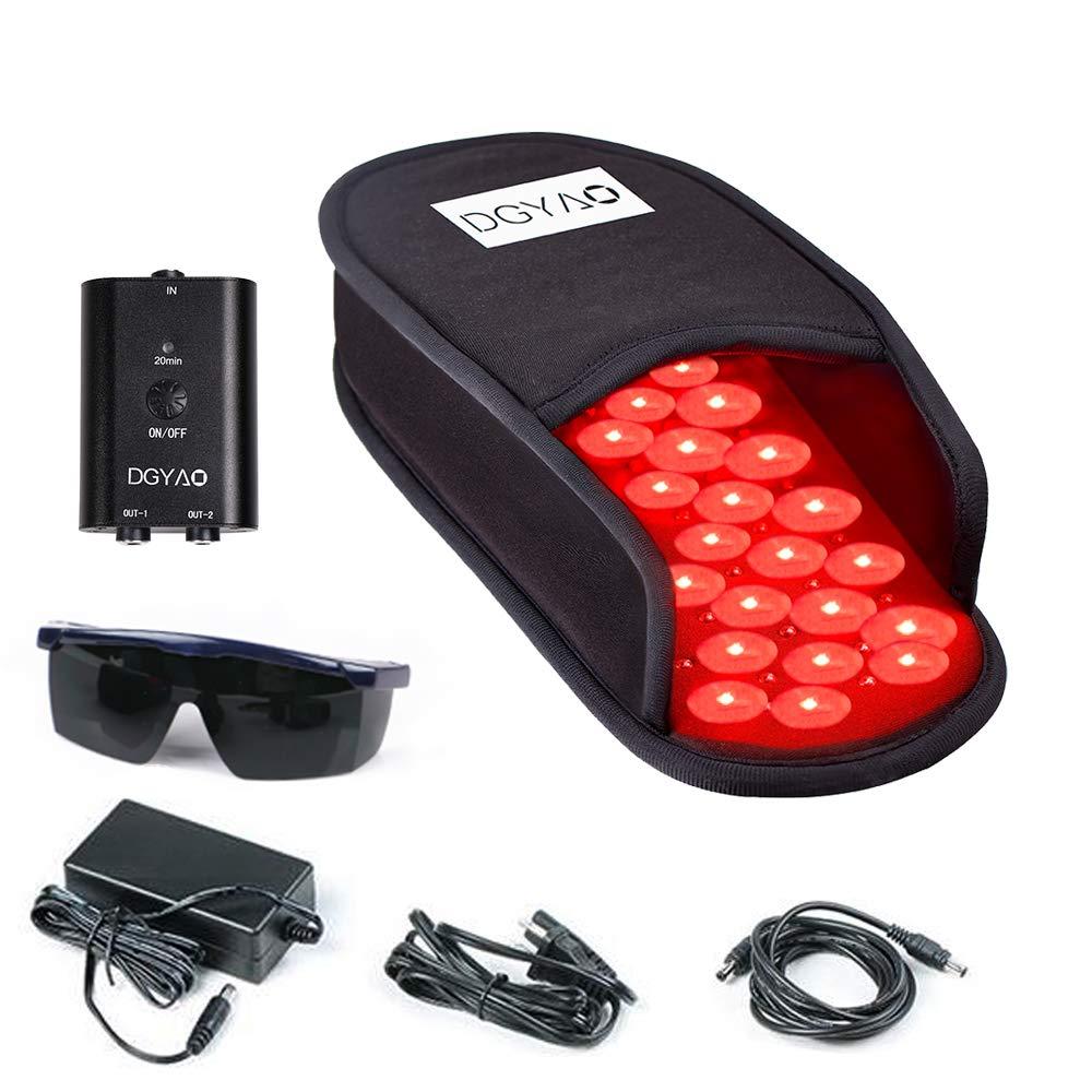 TUOB TUOB Red Light & Infrared Light Therapy Device, 880nm Near Infrared Light Therapy for Knee and Foot, Wearable Relax Muscle Red Light Therapy for Pain Relief