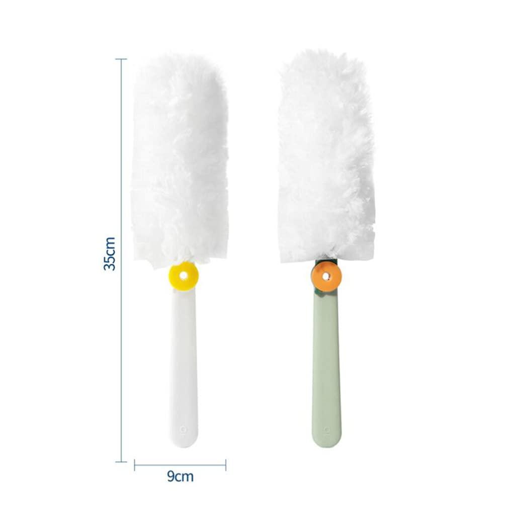 Veemoon Veemoon 1 Set Duster Table Brush Cleaning Dusting Brush Sofa Brush Cleaner Hand Dusting Tool Home Furniture Household Cleaning Tools Carbonate Manual to Rotate Bookshelf