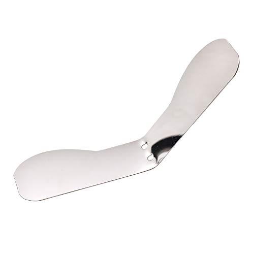 Angzhili 4 Pcs Dental Photography Mirrors Dental Orthodontic Mirror Stainless Steel Single Sided Photographic Occlusal Mirror Dental Oral Mirror Intra-Oral Reflector