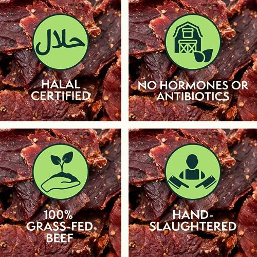 Boxed Halal Halal Beef Jerky, 4 Flavors - Boxed Halal (Jalapeo Garlic)