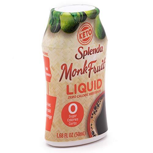SPLENDA SPLENDA Monk Fruit Liquid Zero Calorie Sweetener Drops, 1.68 Fl Oz