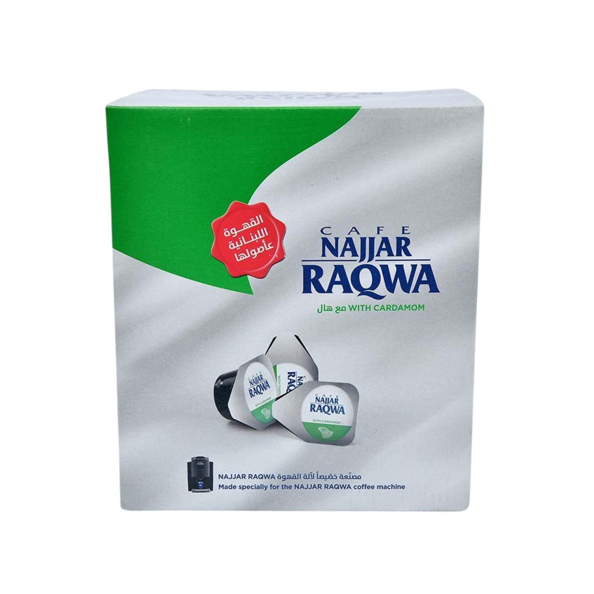 Generic Lebanese Najjar Raqwa | Turkish Coffee Capsules With Cardamom | 500g Boxes (5 Boxes | 250 Capsules)