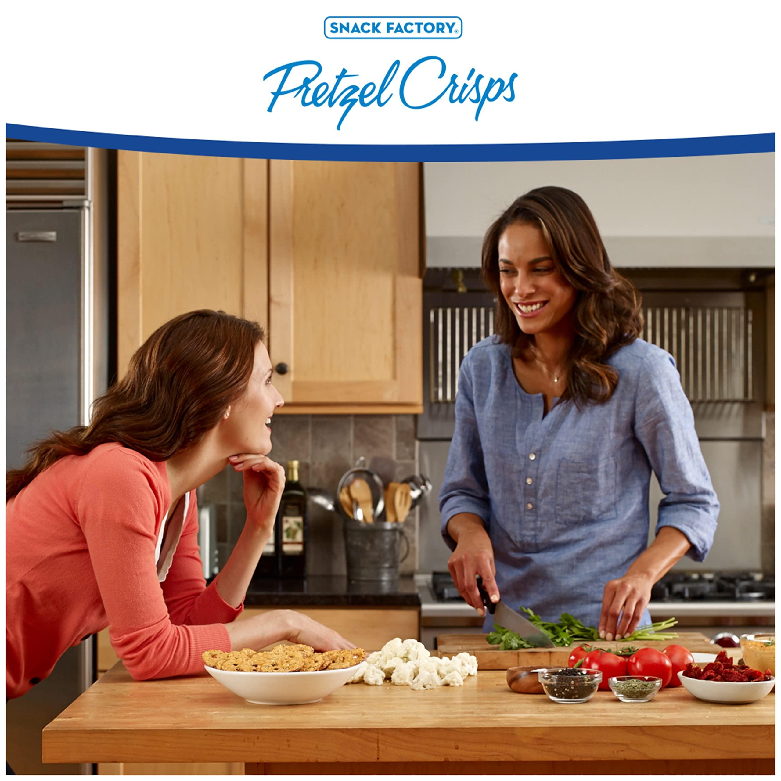 Snack Factory Snack Factory Buffalo Wing Pretzel Crisps, Non-GMO, 7.2 OZ Resealable Bag