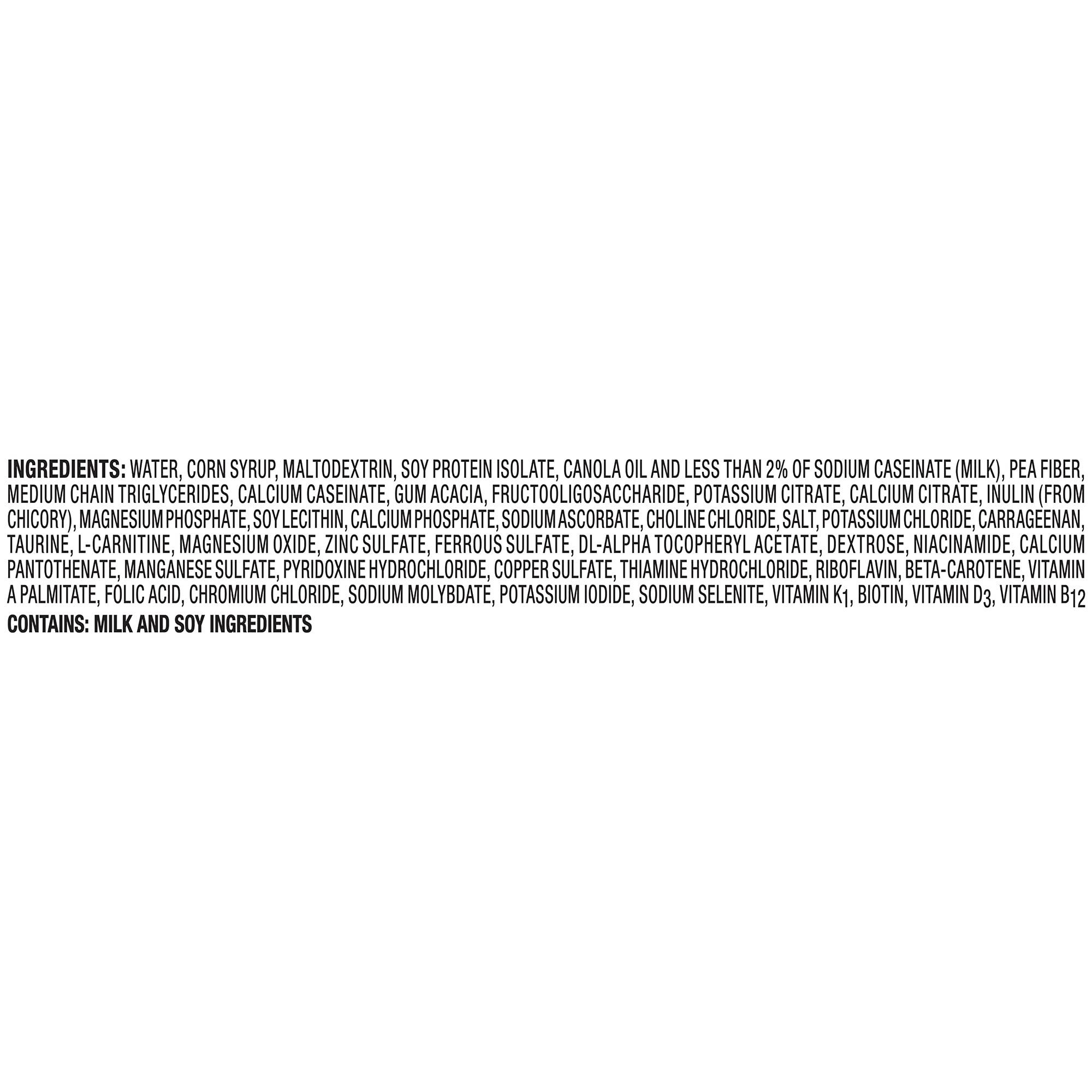 Replete Replete Fiber Very High Protein Complete Nutrition with Fiber, Unflavored, 8.45 fl oz (Pack of 24)