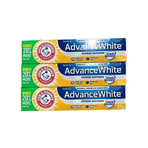 Arm & Hammer Arm And Hammer Advance White Tube, 3 Count