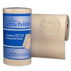 ENVISION Envision Kitchen Paper Towel Roll, Perforated 8-4/5 X 11 Inch, 28290 - CASE of 12