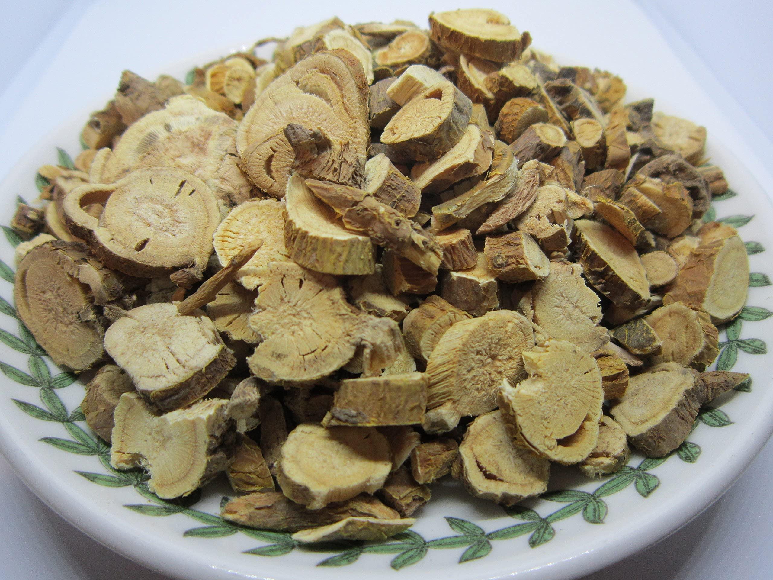 Nature Tea Sophora Root - Ku Shen (??) Dried Sophora flavescens Root Slice 100% from Nature (4 oz)