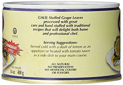 Galil Galil Home Style Stuffed Grape Leaves Non GMO 14 Oz. Pack Of 3.