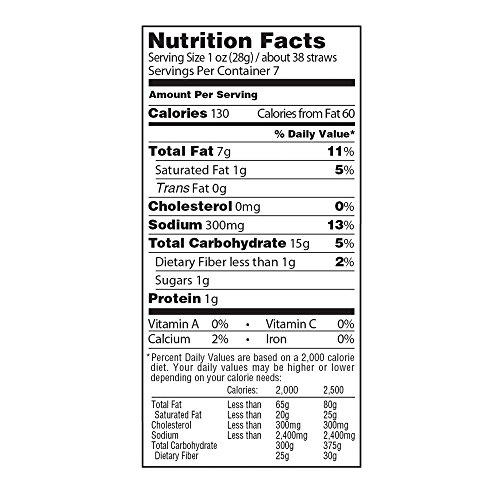 Sensible Portions Sensible Portions Garden Veggie Straws, Cheddar Cheese, 7 Oz (Pack of 12)