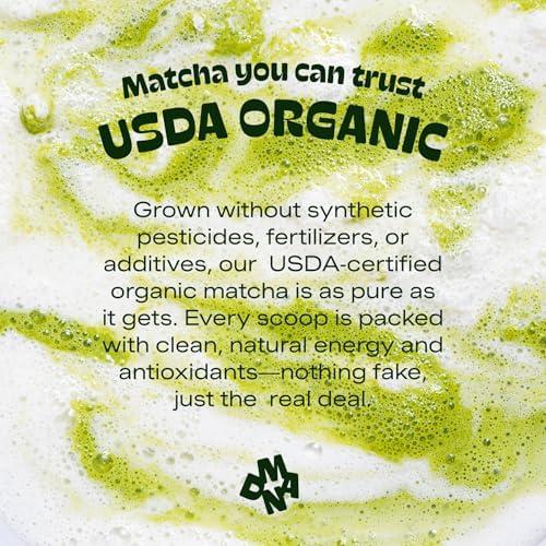 MATCHA DNA MATCHA DNA Certified Organic Matcha Green Tea Powder (8 oz TIN CAN)