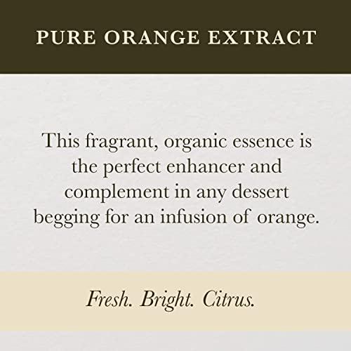 COOK'S Cook\'s Pure Orange Extract From Florida Oranges | For Ice Cream, Cakes, Breads, Cookies and Drinks, 8 oz