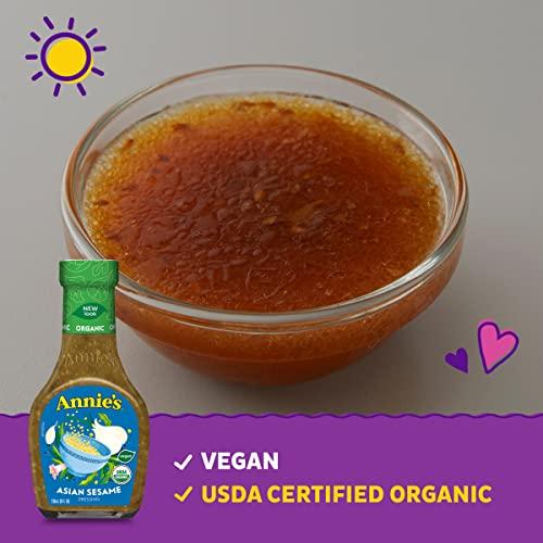 Annie's Homegrown Annie\'s Organic Asian Sesame Salad Dressing, Non-GMO, 8 fl oz