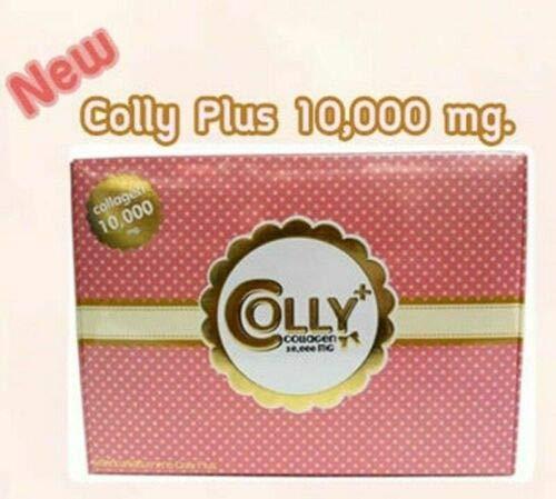 GSG 3xColly Pink Plus Collagen 10,000 mg Dietary Strawberry L-Glutamine, L-Cysteine
