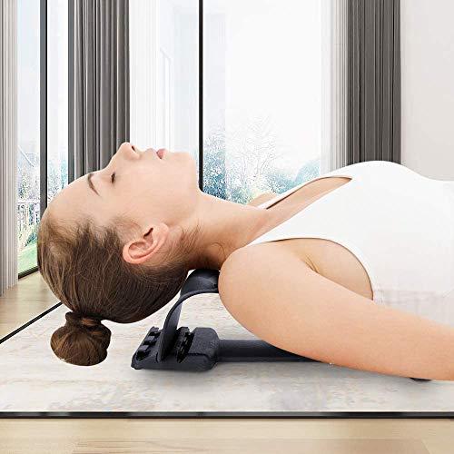 Lish Factory Neck Shoulder Massage Relaxer Neck Pillow Magic Back Massager Device Neck Support Blue