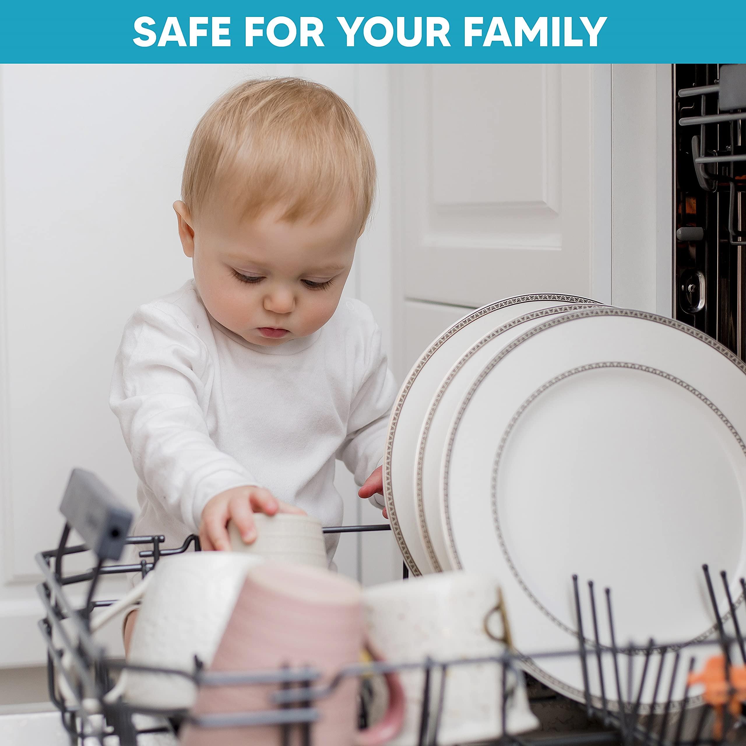 Nature Clean Nature Clean Natural Dishwasher Pods 60 count + Natural Rinse Aid Dishwasher Cleaner Liquid 8 oz Unscented. Made with Plants & Minerals Ingredients, High-Performance Dishwasher Products Spot & Residue