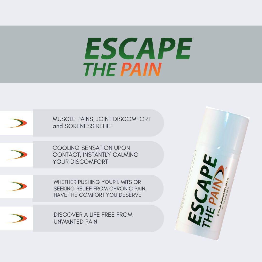 JOOTS Pain Relief Cream - Joint Soreness, Sports Pain, Muscle Relaxer. Powerful Inflammation Rub for Arthritis, Back, Shoulder, Hand, Leg, & Knee Pain Non-Greasy 3.4 oz.