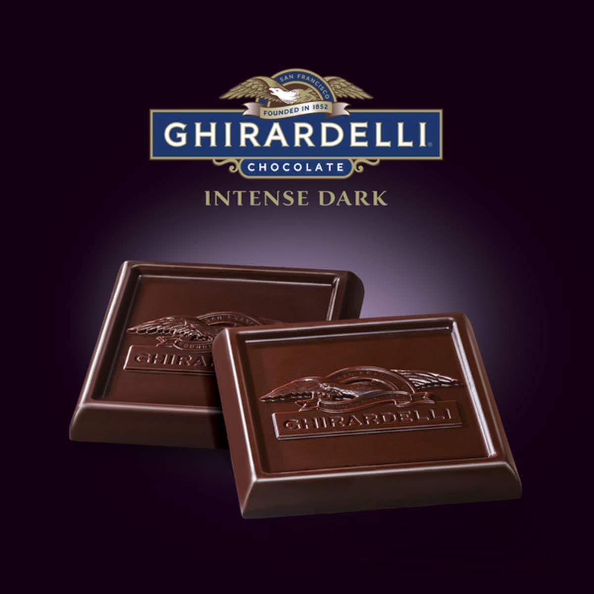 Ghirardelli Chocolate Company Ghirardelli Intense Dark 72% Cacao Twilight Delight Chocolate Bar, 3.5 Ounce (Pack of 12)