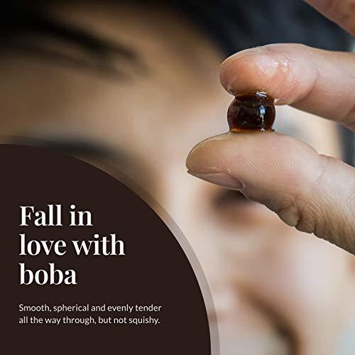 Fanale US Boba Co Tapioca Pearl 2lb (1lb X 2) | Made in USA | for Bubble Tea Milk Tea Coffee Shaved Ice Topping | 2 LB TAP006-B X 2