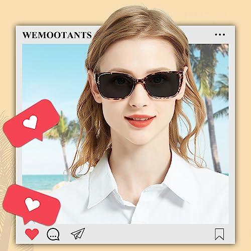 WEMOOTANTS WEMOOTANTS Sunglasses Readers Women Sun Reading Glasses 1.0 1.25 1.5 1.75 2.0 2.25 2.5 2.75 3.0 3.5 4.0 UV Protections (Leopard, 1.75)