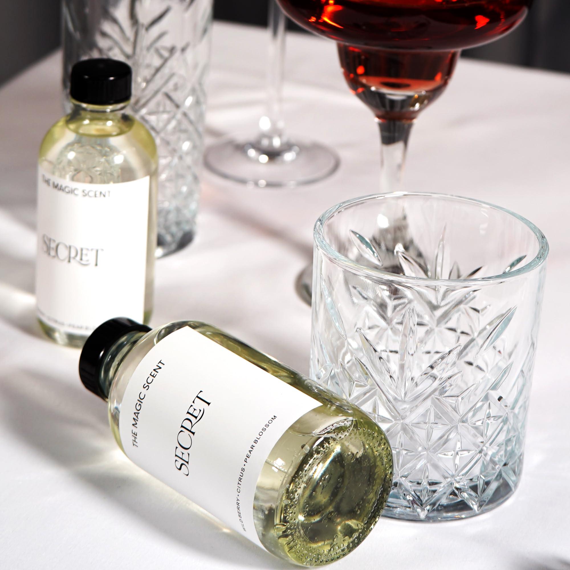 THE MAGIC SCENT The Magic Scent Secret Oils for Diffuser - HVAC, Cold-Air, & Ultrasonic Diffuser Oil Inspired by Victoria\'s Secret - Essential Oils for Diffusers Aromatherapy - 4 fl oz, 120 mL