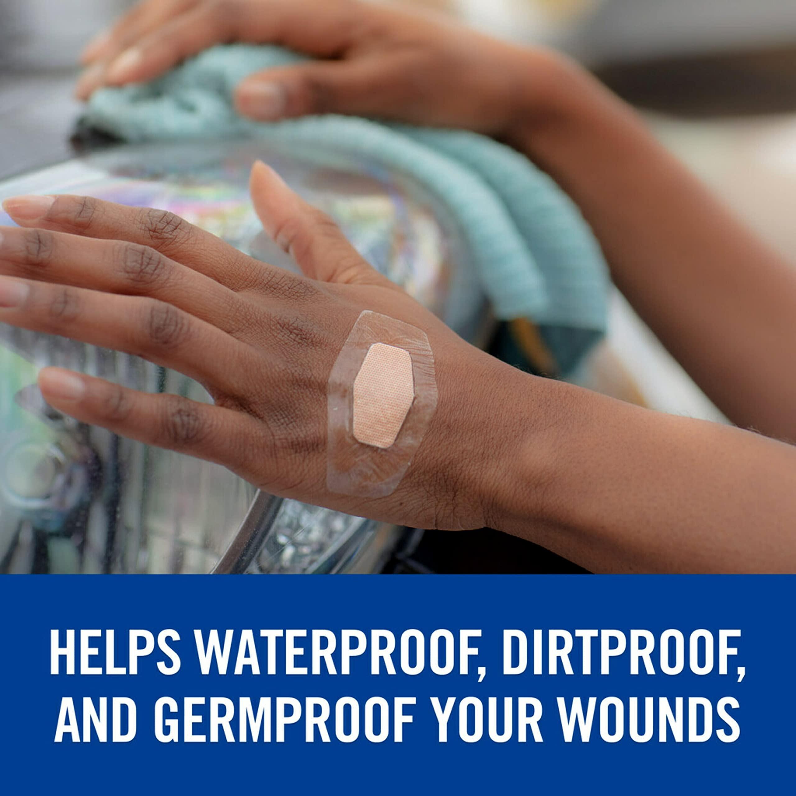 Nexcare Nexcare Max Hold 60 Pack Waterproof Bandages Bundle with All Health Advanced Fast Healing Hydrocolloid Gel Bandages 20 Count