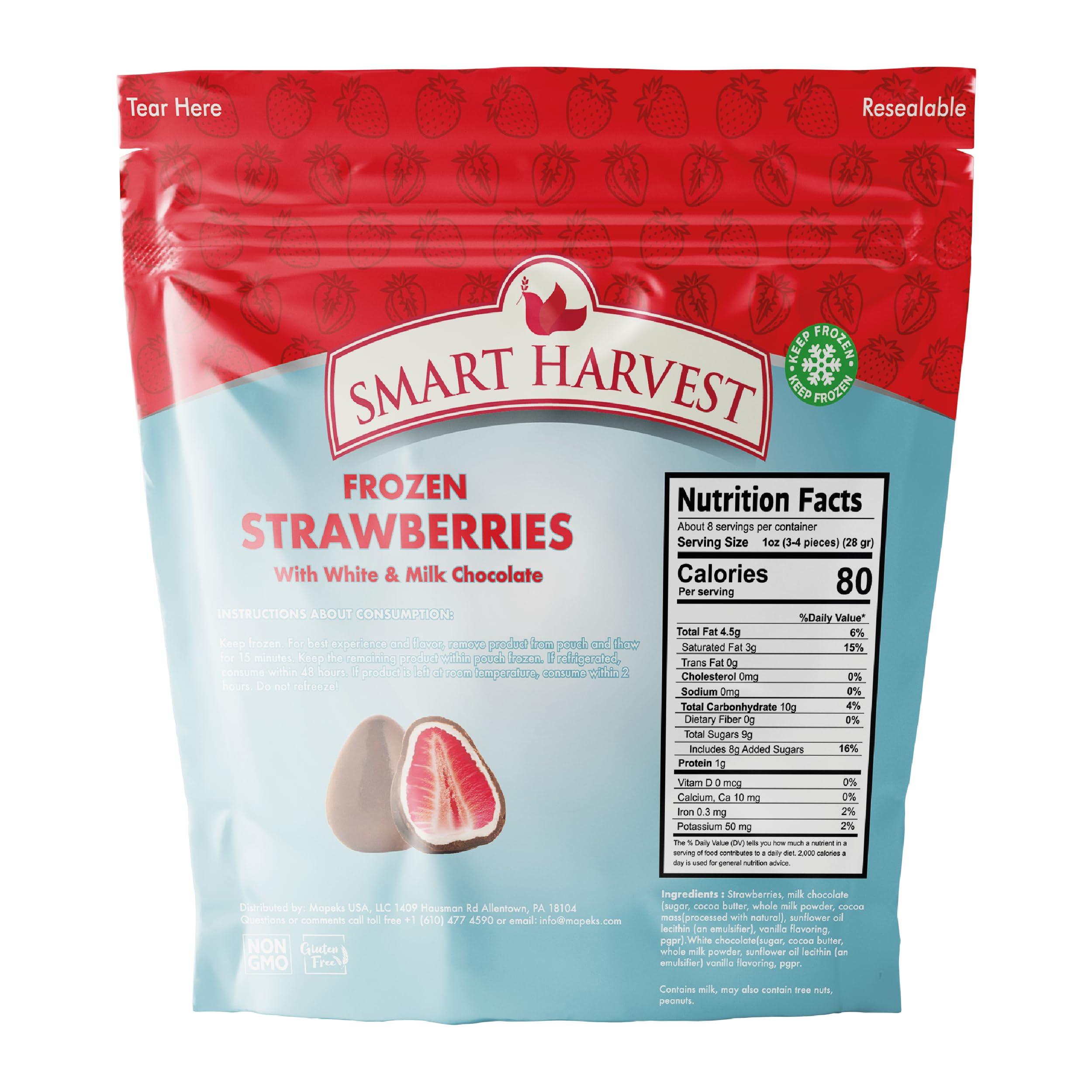 Smart Harvest Smart Harvest FROZEN Chocolate Covered Strawberries 8oz