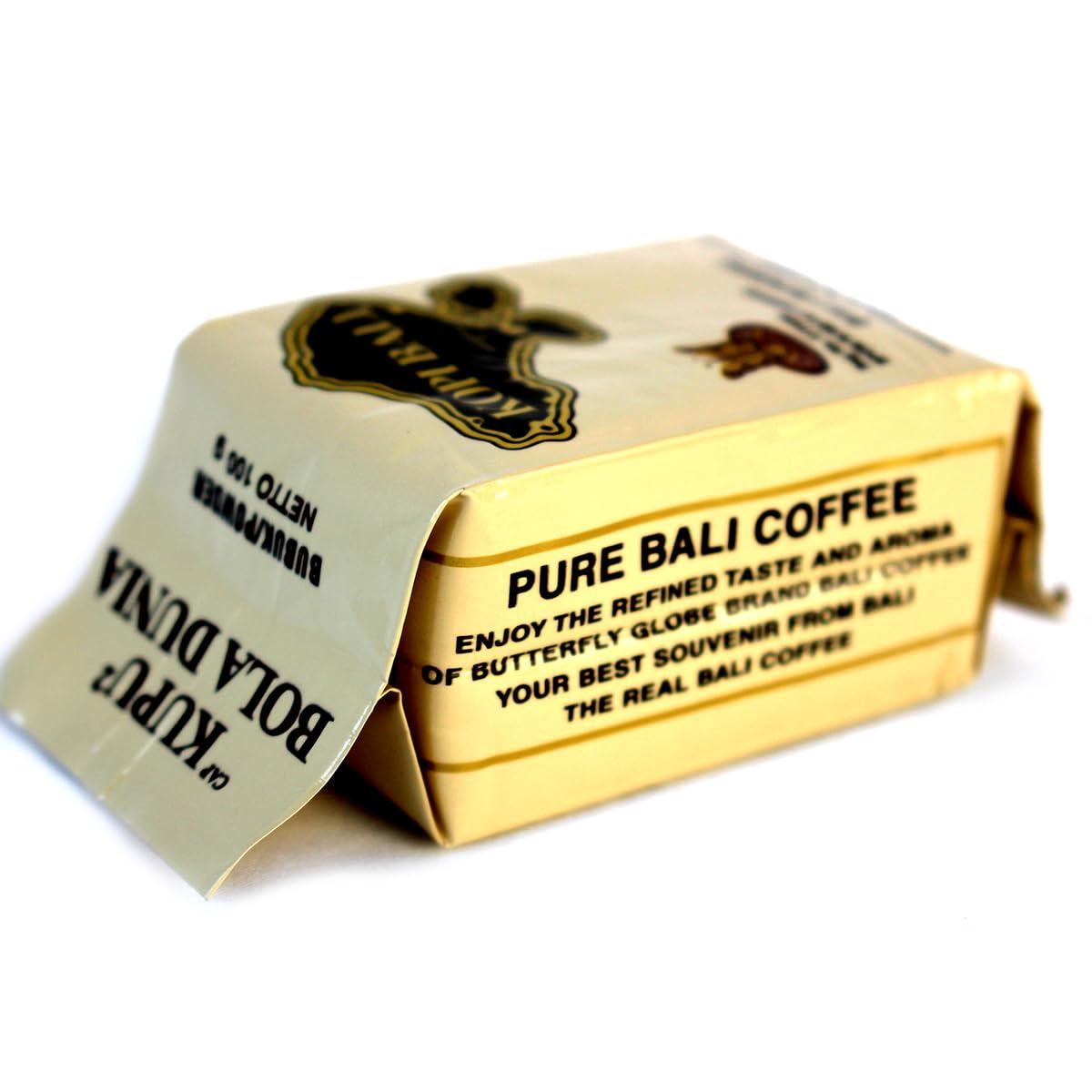 P.T PUTRA BHINEKA PERKASA Kupu Kupu Bola Dunia Bali Coffee Bali Sunrise Powder 100g Pack of 2