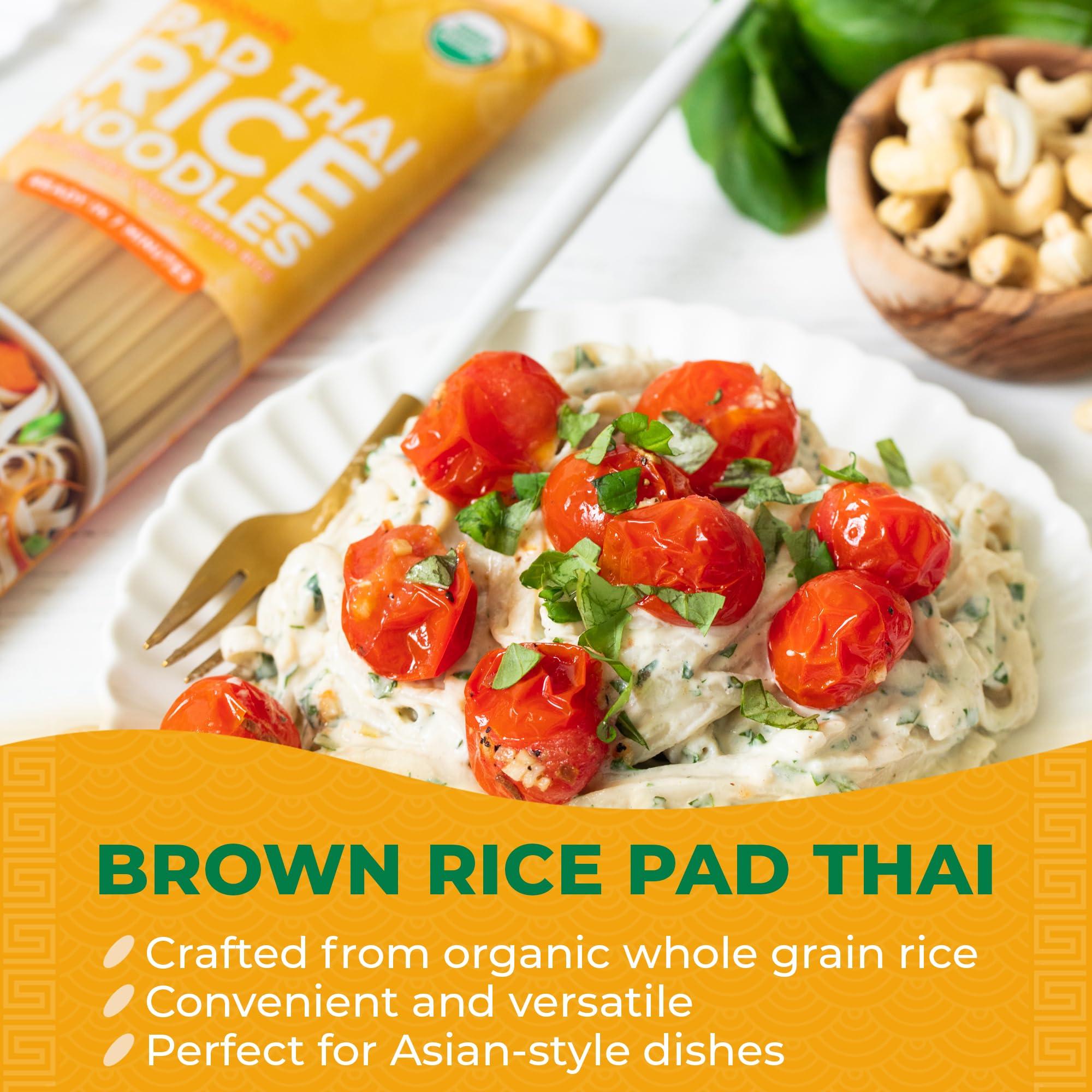 Lotus Foods Lotus Foods Organic Brown Pad Thai Rice Noodles (PACK OF 3)
