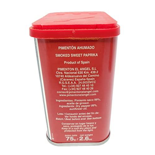 El Angel Spanish Smoked Sweet Paprika. El Angel brand since 1880. 1 Tin