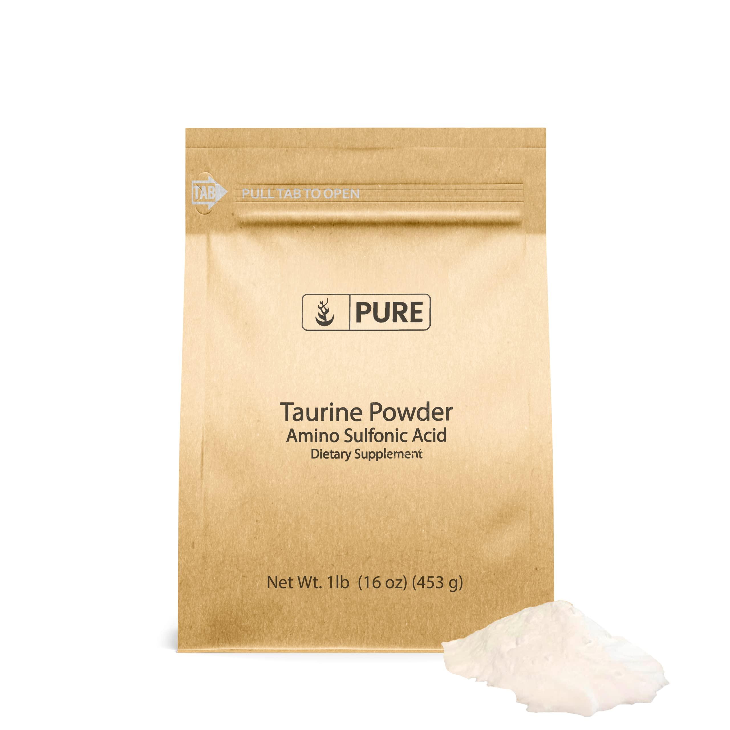 PURE ORIGINAL INGREDIENTS PURE ORIGINAL INGREDIENTS Taurine Powder (1 lb) Dietary Supplement, Always Pure, No Additives
