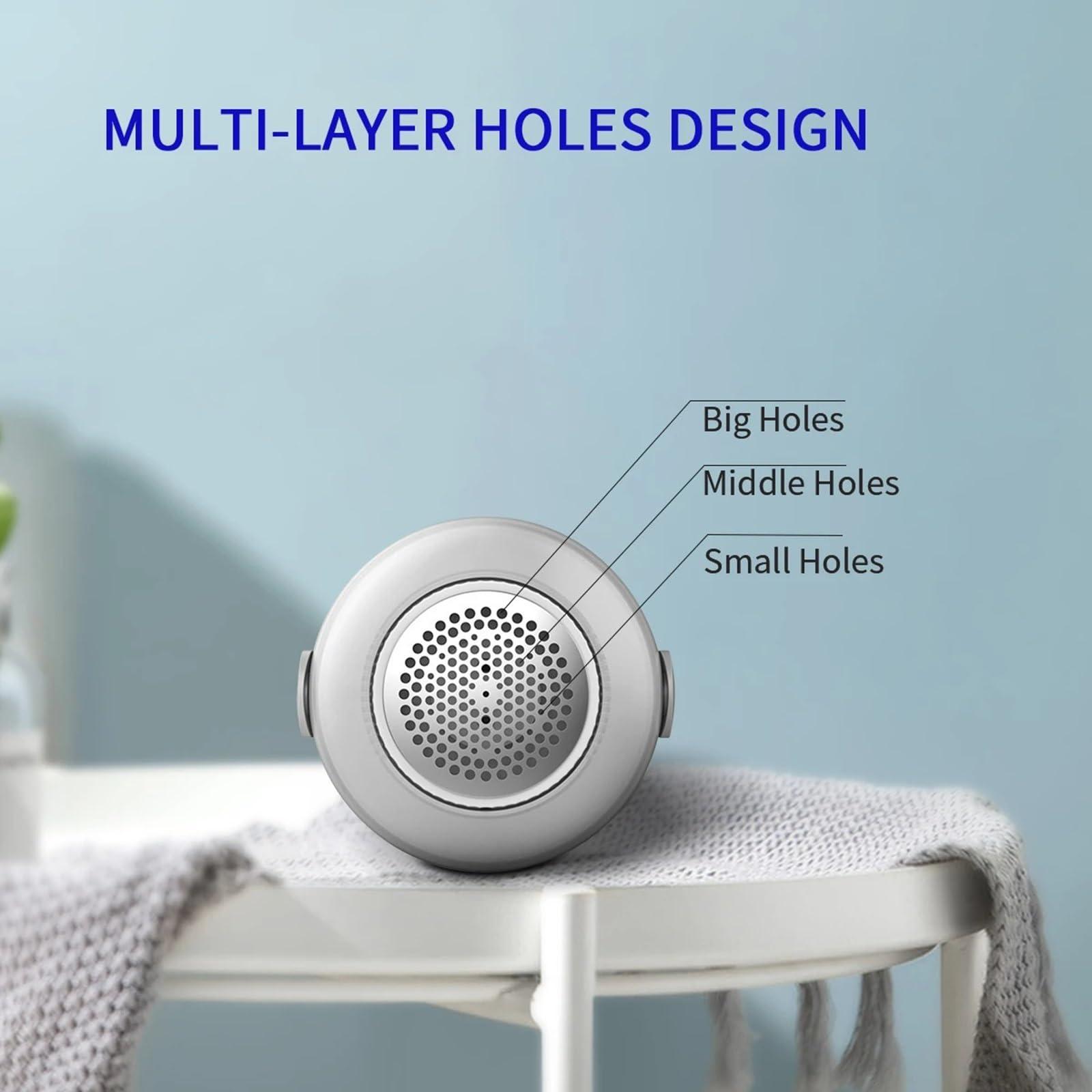 WAOCEO Lint Remover Electric Lint Remover Sweater Pilling Portable Trimmer for Clothes Wool Carpet Sofa Fabric Hair Ball Fuzz Shaver Fluff Granule Fabric Shaver (Color : A)