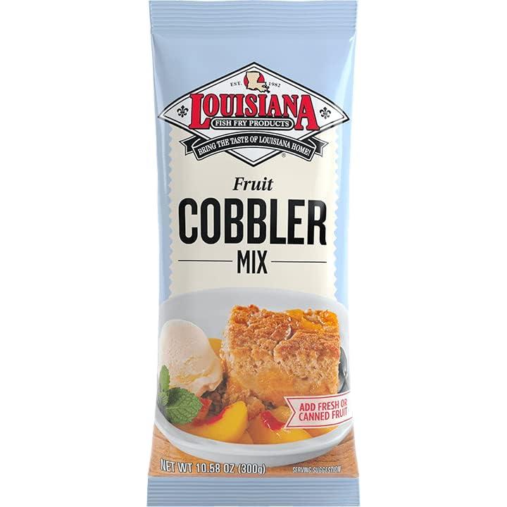 Louisiana Louisiana Fish Fry Cobbler Mix 10.58 oz (Pack of 8)