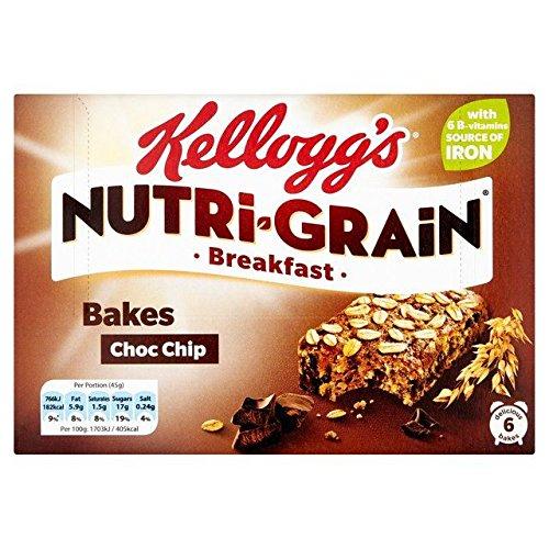 Kellogg's Kellogg's Nutri Grain Elevenses Choc Chip Bakes 6 X 45G