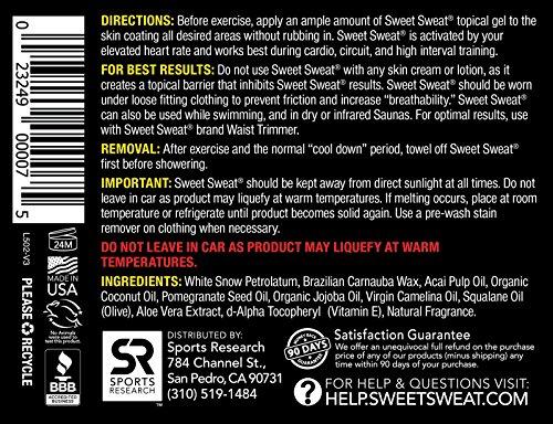 Sports Research Sweet Sweat Skin Cream, 13.5 Ounce