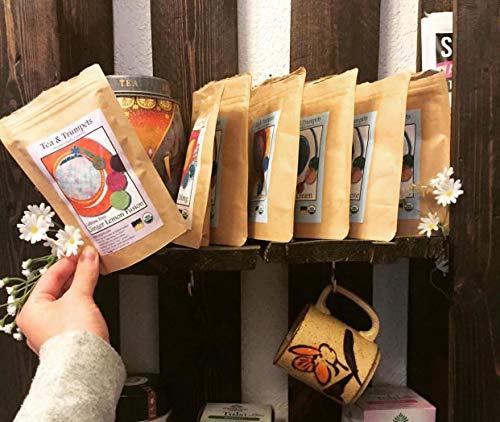 Tea & Trumpets USDA Organic Mint Rush Loose Leaf Herbal Tea - 4 oz