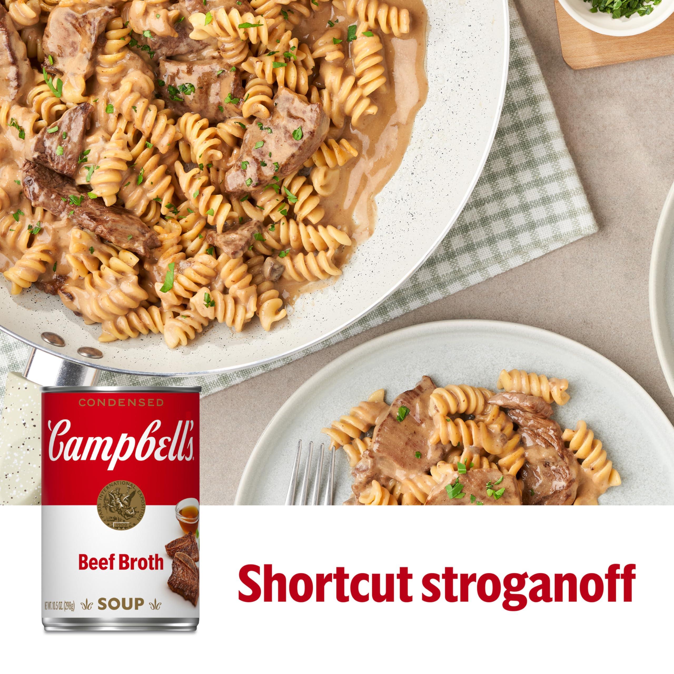 Campbell's Campbell\'s Condensed Beef Broth, 10.5 Ounce Can (Case of 12)