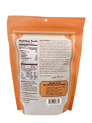 Bob's Red Mill Bob's Red Mill Original Whole Grain No Fat Granola - 12 oz - 2 pk