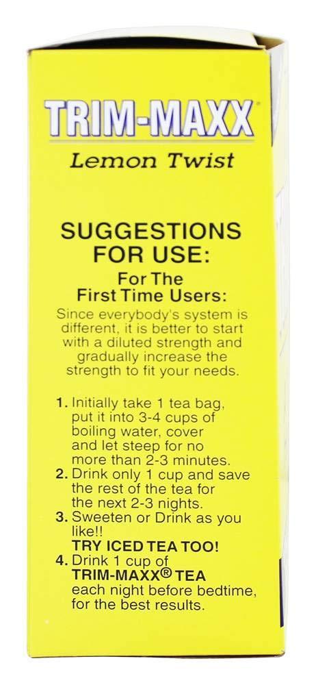 Body Breakthrough Body Breakthrough Diet Trim-Maxx Tea Lemon, 70 Count