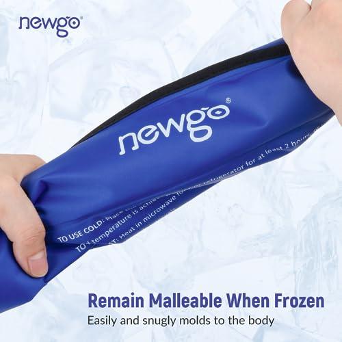 NEWGO NEWGO Ice Pack for Hip Replacement Surgery, Gel Cold Pack Hip Ice Wrap for Hip Bursitis, Sciatica, Flexor Pain, Inflammation, Swelling - Blue