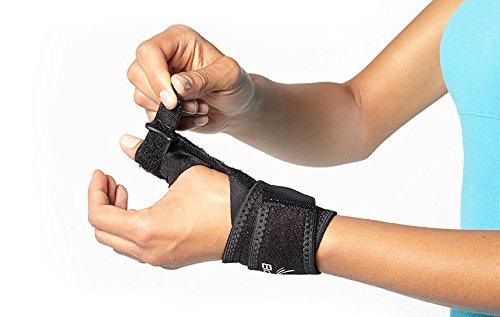 BIOSKIN BIOSKIN™ Thumb Stabilizer Brace - Lightweight, Hypoallergenic Support for Thumb Sprains, De Quervains, Arthritis, and Bursitis Pain - Thumb Spica (Large-XXLarge)